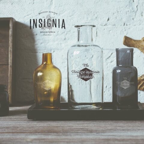 Vintage Apothecary Bottles